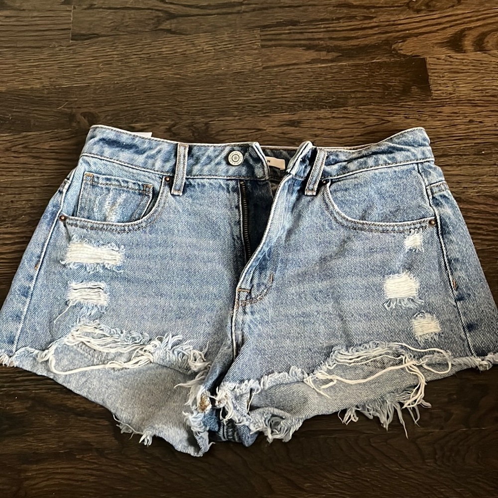 Pacsun high rise festival Jean shorts